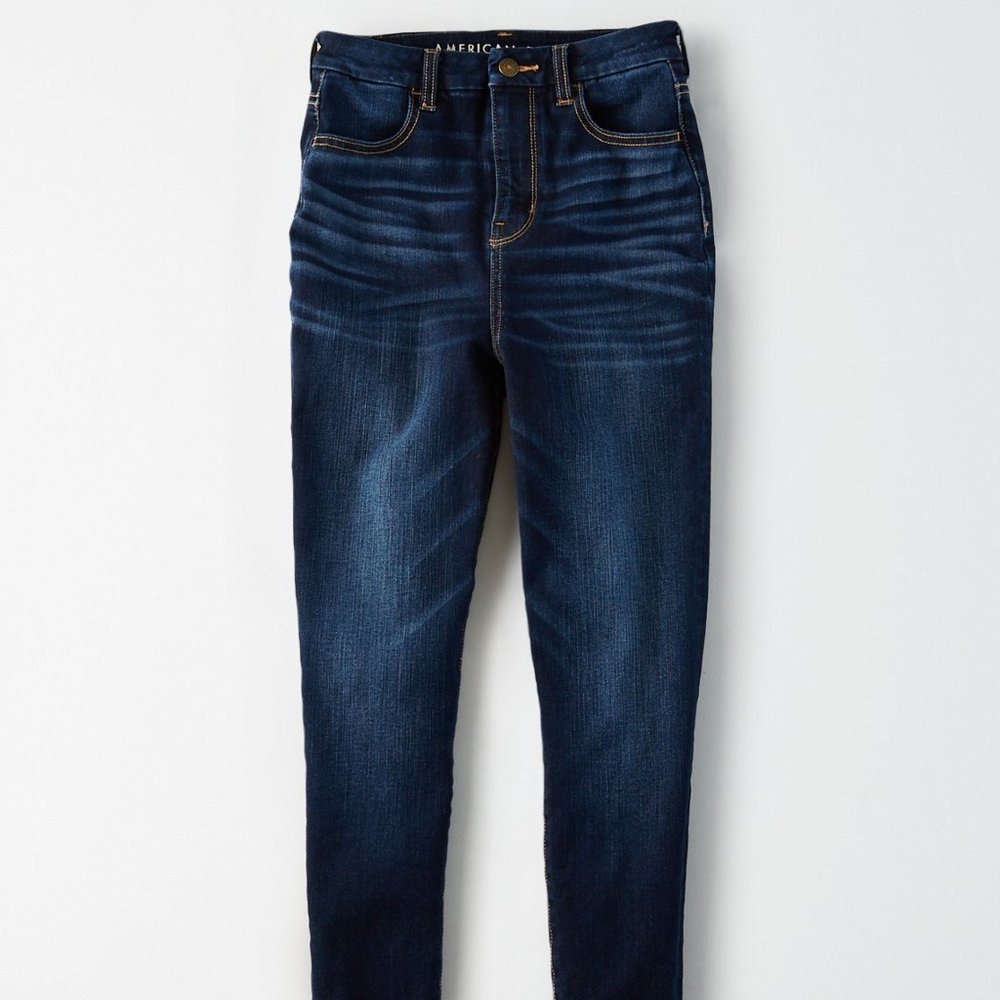 AE Curvy Super High-Waisted Jegging, 4 x-short